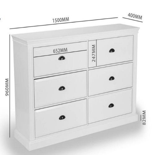 OLD GREENWICH 6 Drawer Dresser