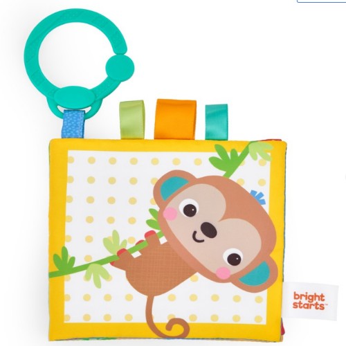 Bright Starts Safari Buddies Soft Book