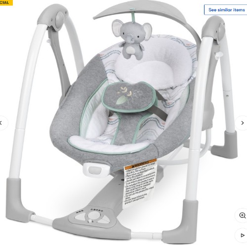 Ingenuity PowerAdapt Portable Swing - Swell