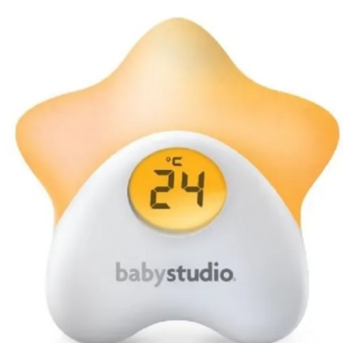 Baby Studio Star Night Light and Room Temperature Reading