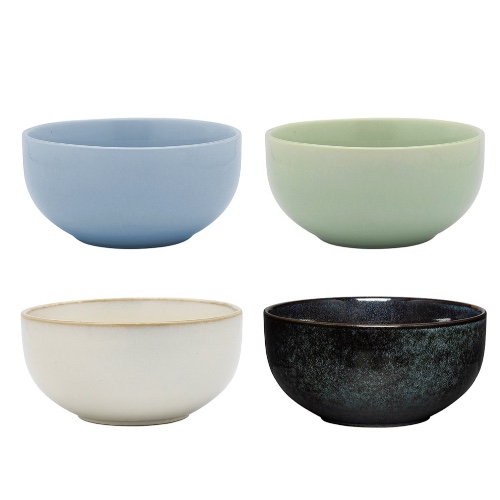 Ecology Element Set of 4 Noodle Bowls 14cm Assorted