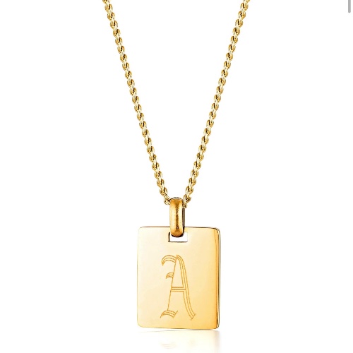 Remi Initial Necklace | N