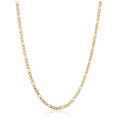 2mm Figaro Chain | 18k Gold Plated