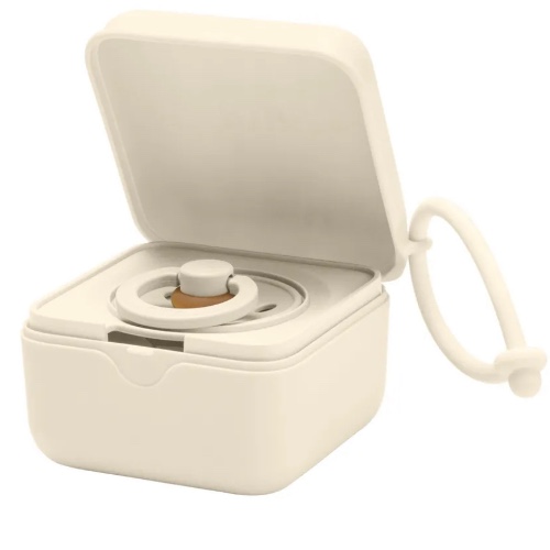 BIBS Pacifier Box Ivory