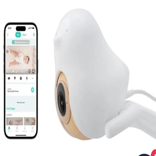 CuboAi 2025 Smart Baby Monitor 3 + Floor Stand Set