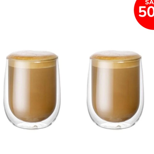 Double Walled Glass Coffee Cups