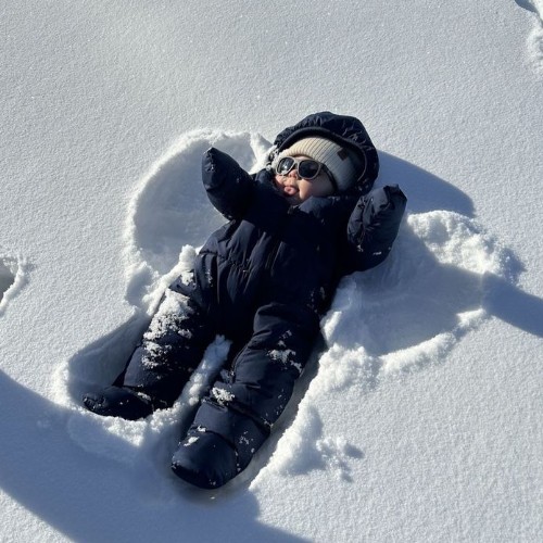 Babys first ski trip