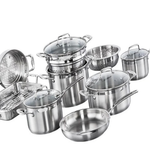 Baccarat 9 Piece Stainless Steel Cookware Set