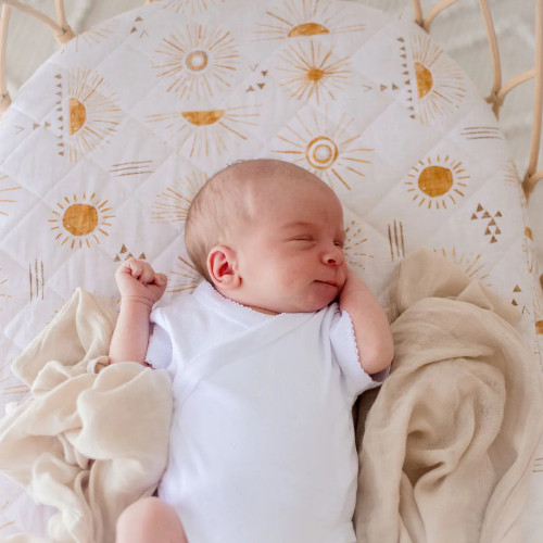 4x Bassinet sheets