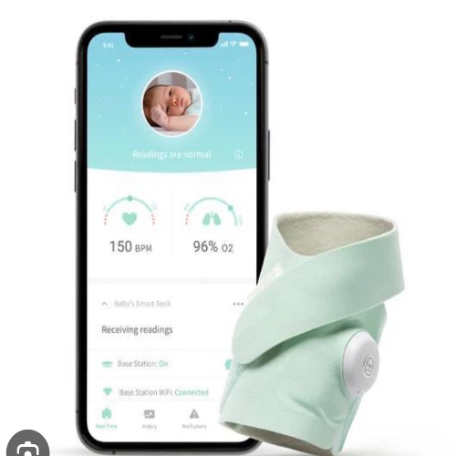 Owlet smart sock