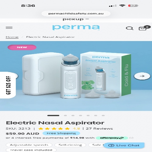 Perma Baby Nasal Aspirator