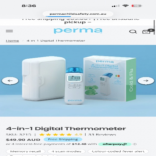 4 in 1 Digital thermometer