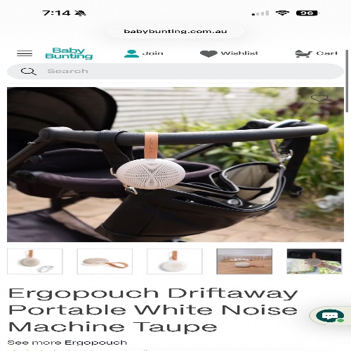 White Noise Machine for Pram