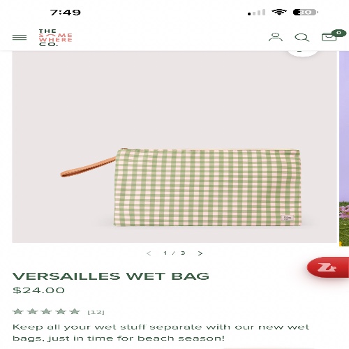 VERSAILLES WET BAG
