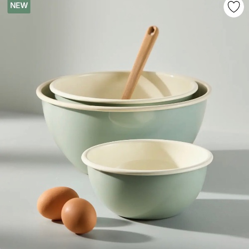Mixing bowl set of three