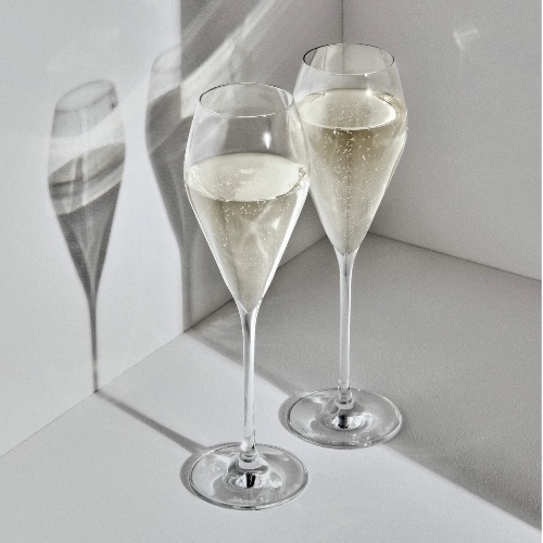 Cuvee Prosecco Glasses - Salt & Pepper