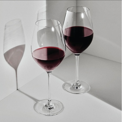 Cuvee Red Wine Glasses - Salt & Pepper