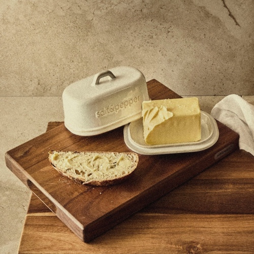 Noa Butter Dish - Salt & Pepper