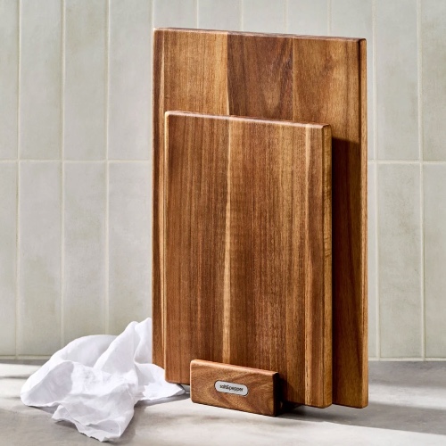 Noa Chopping Board Set - Salt & Pepper