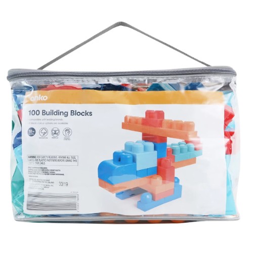 100 Piece Block Bag
