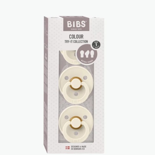 Try-It Pacifier 3 Pack Ivory