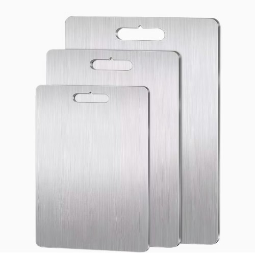 Randy and Travis Machinery 304SS 3 Piece Stainless Steel Chopping Board
