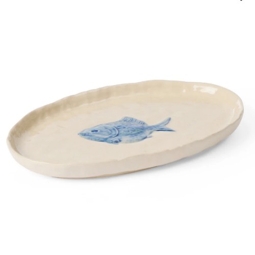 Madras Link Minnow Blue Dish