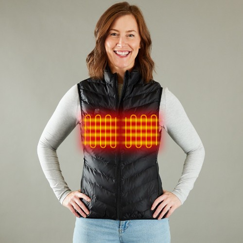 Heated vest