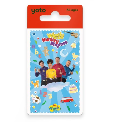 Yoto card: Wiggly nursery rhymes