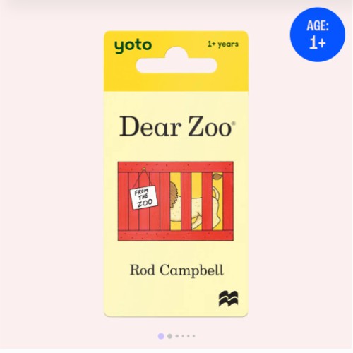 Yoto card: Dear Zoo