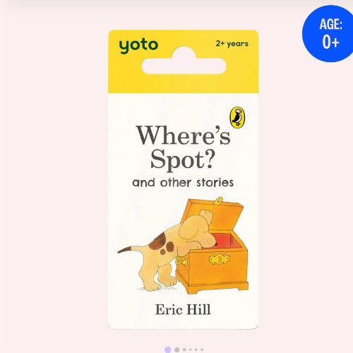 Yoto card: Where's Spot?