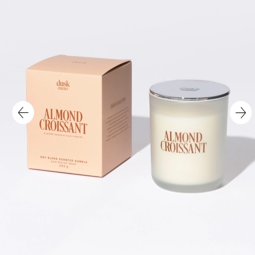 Almond Crossiant Candle