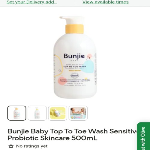 Bunjie Baby Soap + Shampoo