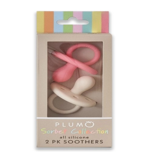 Plum Soothers 2 Pack Watermelon/Lychee 0-6 Months