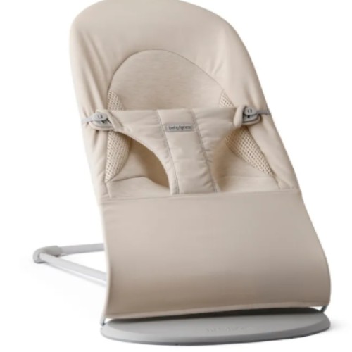 BabyBjörn Bouncer Balance Soft Woven/Jersey Tri-Fabric Light Beige