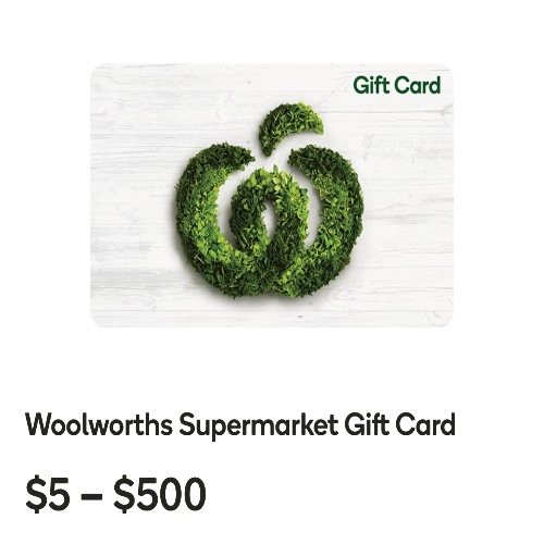 Woolworths voucher