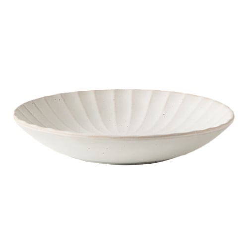 Natural Kimmie 21cm Stoneware Pasta Bowls (Set of 4)