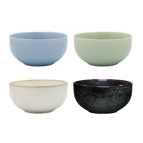 Ecology ELEMENT SET OF 4 NOODLE BOWLS 14CM ASSORTED