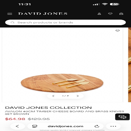 Cheese board
