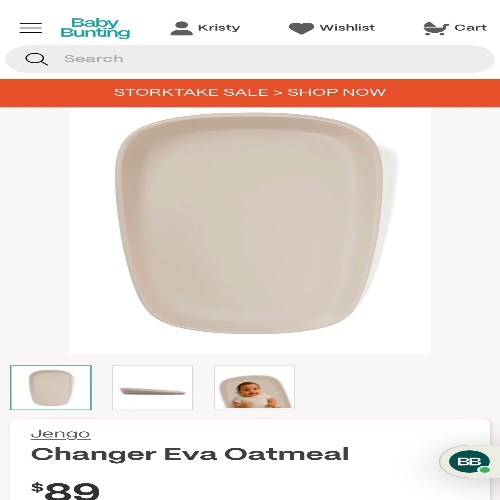 Wipeable Change Mat