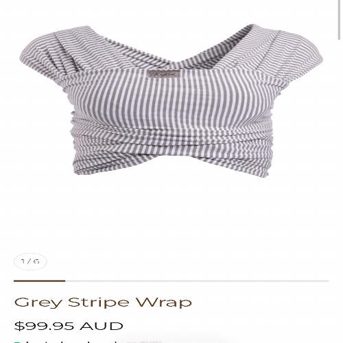Baby wrap carrier
