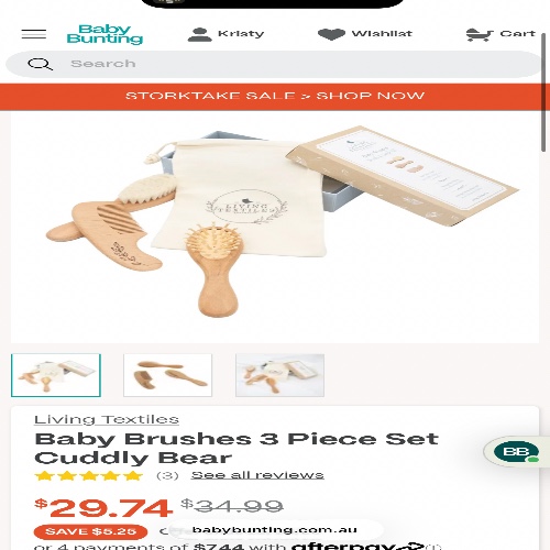 Baby brush set