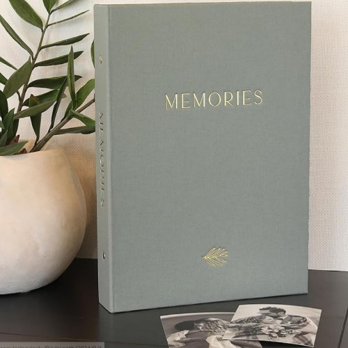 Linen Memories Photo Album | For 4x6 Photos | 256 Pictures