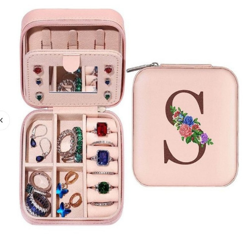 Jewelry Case Travel Essentials | Initial S