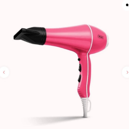Wahl PowerDry 2000W Professional Hair Dryer | Tourmaline Ionic Barber Hairdryer | 2 Nozzles
