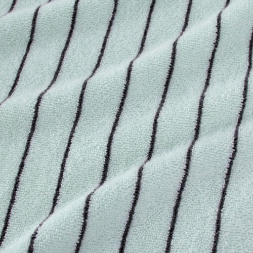 1x Sheridan Aven Stripe Bath Towel Collection- Rain