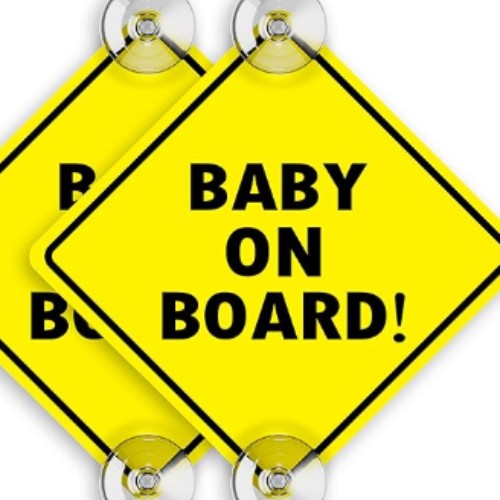 Baby on board - 2 pack