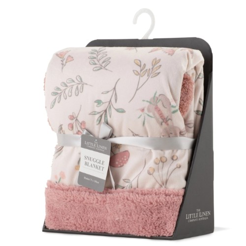 The Little Linen Co. The. Snuggle Blanket Harvest Bunny