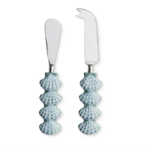 Madras Link Scallop Blue Cheese Knife Set of 2