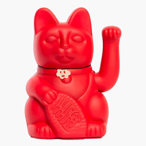 Hands - Lucky Cat Strawberry Red